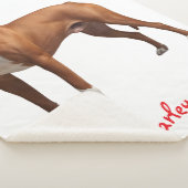 美しいボクサー　パーソナライズド シェルパブランケット (3/4)