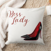 美しいボスレディーピロー、王冠 クッション (ブランケット)