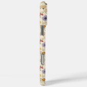 美しいボタニカルウォーターカラー ワイルドフラワーの名前 Case-Mate iPhoneケース (裏面 / 右)
