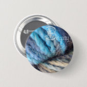 美しいボタン、姿見 缶バッジ (正面&裏面)