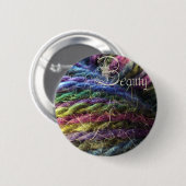 美しいボタン、悪賢い魔法使い1 缶バッジ (正面&裏面)