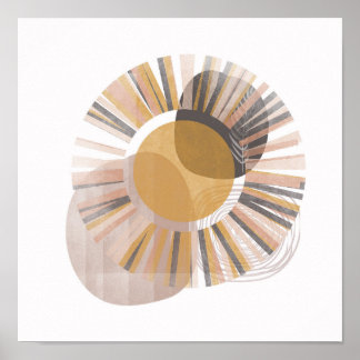 美しいボヘミアン絵画ウォーター色 ポスター