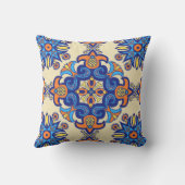 美しいボホタラベラタイル クッション (裏面)