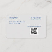 美しいボホドリームキャッチャー 名刺 (裏面)