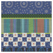 美しいボホ縁ど | お洒落フローラデザイン ファブリック (クローズアップ)