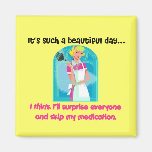 美しいボーッとした磁石 マグネット (正面)