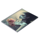 美しいボーンズAIがアートを生み出す ノートブック (左側)