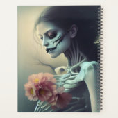 美しいボーンズAIがアートを生み出す プランナー手帳 (裏面)