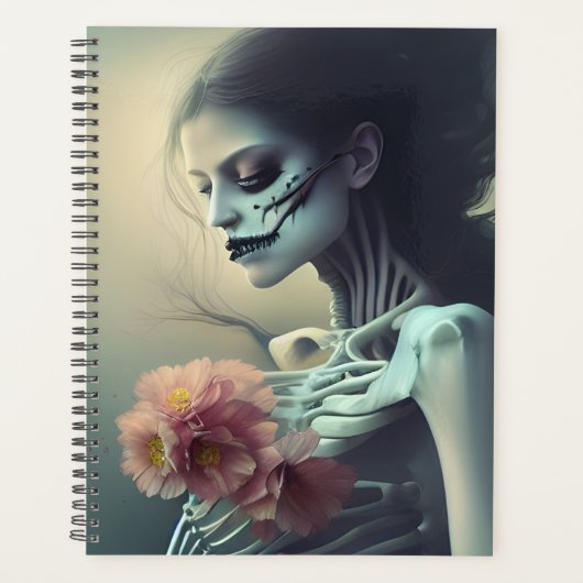 美しいボーンズAIがアートを生み出す プランナー手帳 (正面)