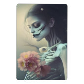 美しいボーンズAIがアートを生み出す ミニクリップボード (裏面)