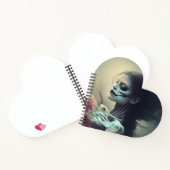 美しいボーンズAI生成アートノート ノートブック (内部)