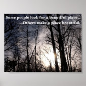 美しいポスター ポスター (正面)