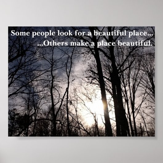 美しいポスター ポスター (正面)