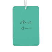 美しいポットの豪華な水色サボテン カーエアーフレッシュナー (裏面)