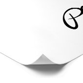 美しいポットの豪華な水色サボテン ポスター (角)