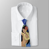 美しいポリネシアのフラのダンサー ネクタイ (タイ)