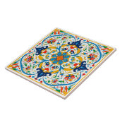 美しいポルトガルのアズレジョスタイル陶磁器タイル。 タイル (側面)