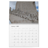 美しいポルトガル カレンダー (1月 2027)