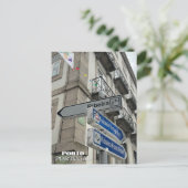 美しいポルトポルトガル写真、カスタム旅行 シーズンポストカード (スタンド正面)