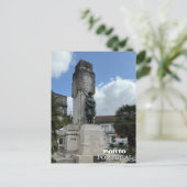 美しいポルトポルトガル写真、カスタム旅行 シーズンポストカード (スタンド正面)