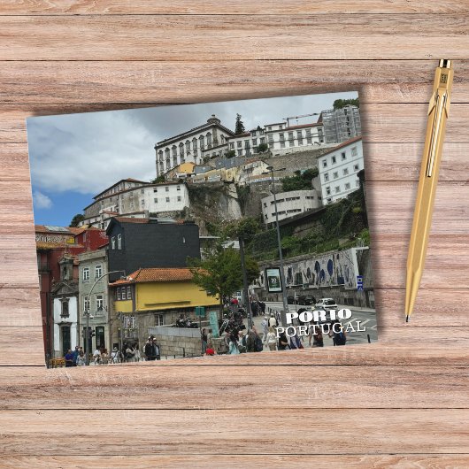 美しいポルトポルトガル写真、カスタム旅行 シーズンポストカード