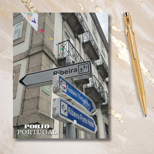 美しいポルトポルトガル写真、カスタム旅行 シーズンポストカード