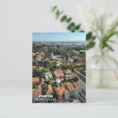 美しいポルトポルトガル写真、カスタム旅行 シーズンポストカード (スタンド正面)