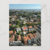 美しいポルトポルトガル写真、カスタム旅行 シーズンポストカード (正面)