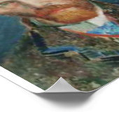 美しいポートレートのバンゴッホ ポスター (角)