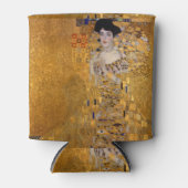 美しいポートレートの女性のGustavクリムト，デコ 缶クーラー (正面)