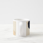 美しいポートレートの미인도韓国美術 エスプレッソカップ (裏面)