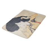 美しいポートレートの미인도韓国美術 バスマット (アングル)