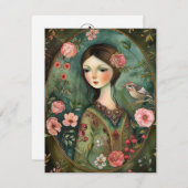 美しいポートレートカード シーズンカード (正面/裏面)