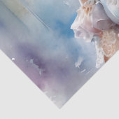 美しいポートレート女性デカップファニチャー 薄葉紙 (詳細)