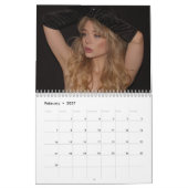 美しいポートレート カレンダー (2月 2027)