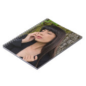 美しいポートレート ノートブック (左側)