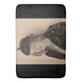 美しいポートレート バスマット (正面縦)