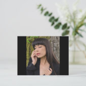 美しいポートレート ポストカード (スタンド正面)