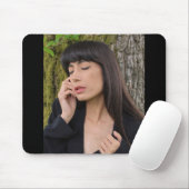 美しいポートレート マウスパッド (マウス)