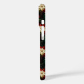 美しいポ赤と白イント Case-Mate iPhoneケース (裏面 / 左)