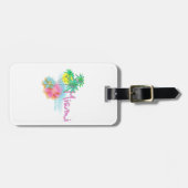 美しいマイアミフロリダ ラゲッジタグ (正面横)