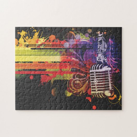 美しいマイクジグソーパズル ジグソーパズル (横)