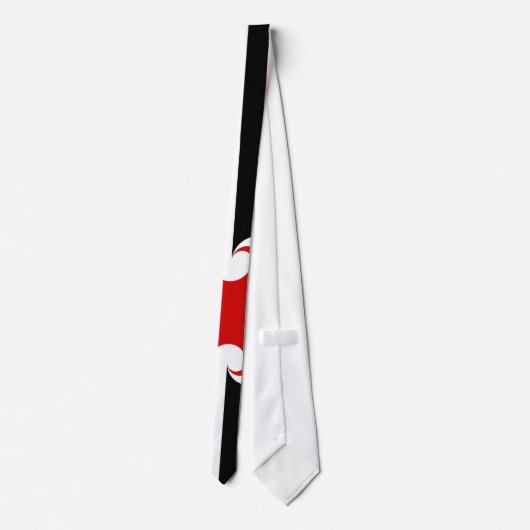 美しいマオリの旗 ネクタイ (裏面)
