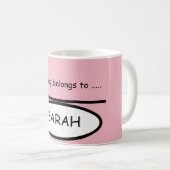 美しいマグカップ – このマグカップは….. コーヒーマグカップ (正面右)