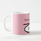 美しいマグカップ – このマグカップは….. コーヒーマグカップ (左)