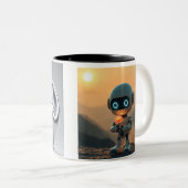 美しいマグカップ ツートーンマグカップ (正面右)