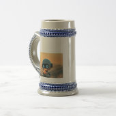 美しいマグカップ ビールジョッキ (正面左)