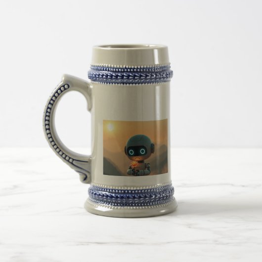 美しいマグカップ ビールジョッキ (左)