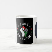 美しいマグデザインザゼル好きパレスチナ コーヒーマグカップ (中央)