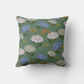 美しいマグノエレガントリアの花 クッション (裏面)